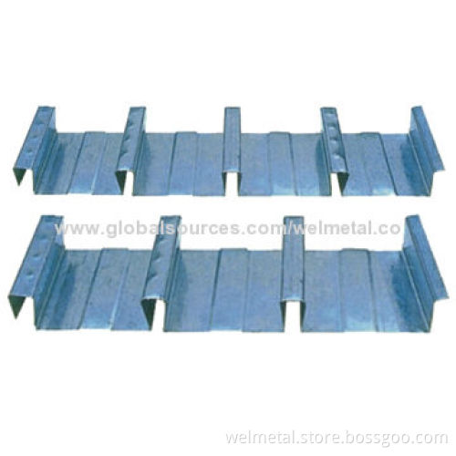 Prefabricated Corrugated Steel Floor Deck Sheets, Easy and Quick Construction
